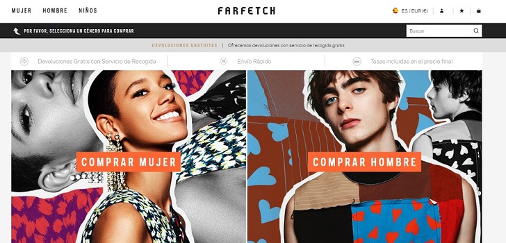 Farfetch debuta en la bolsa de Nueva York y levanta 885 millones de dólares