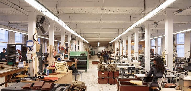 Fábrica de cuero en Estados Unidos. La guerra comercial llega a la piel: Italia supera a China como el mayor importador de EEUU