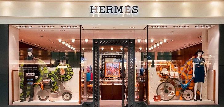 Tienda de Hermès Hermès eleva sus ventas un 16% hasta septiembre gracias al impulso de China