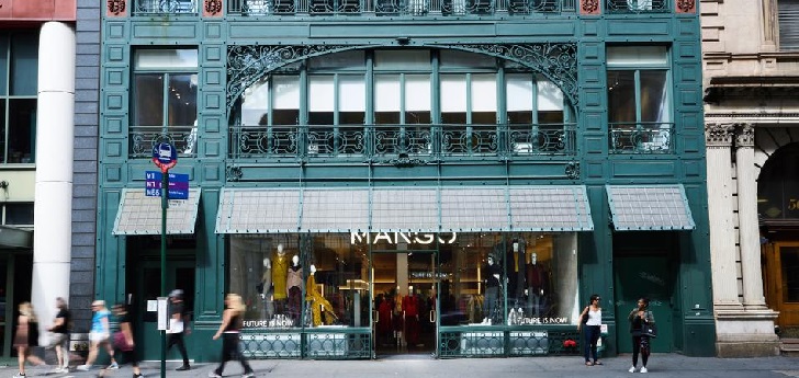 Tienda de Mango en el soho de Nueva YorkÇ Mango, nueva alianza internacional: llega a Canadá con Hudson’s Bay