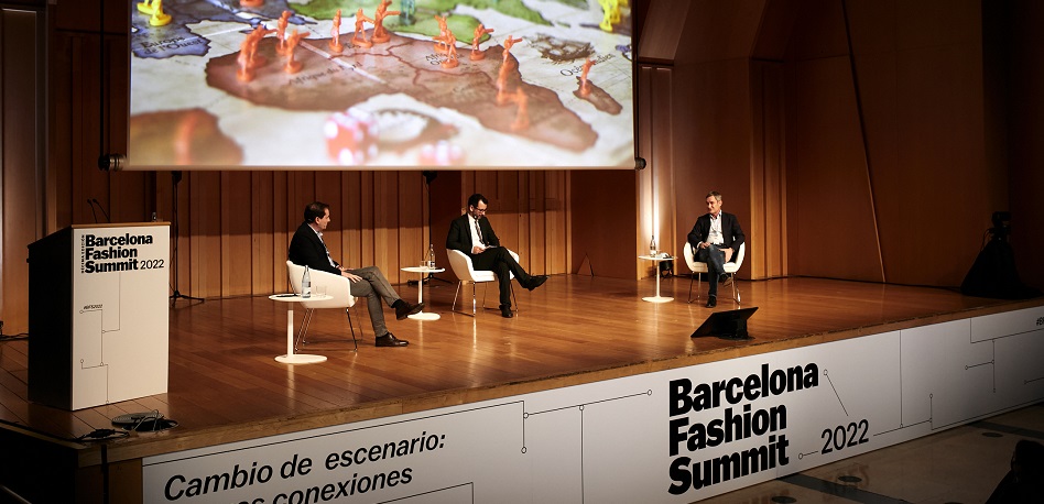 Jaume Miquel, presidente y consejero delegado de Tendam, y Toni Ruiz, consejero delegado de Mango, abrieron la décima edición de Barcelona Fashion Summit