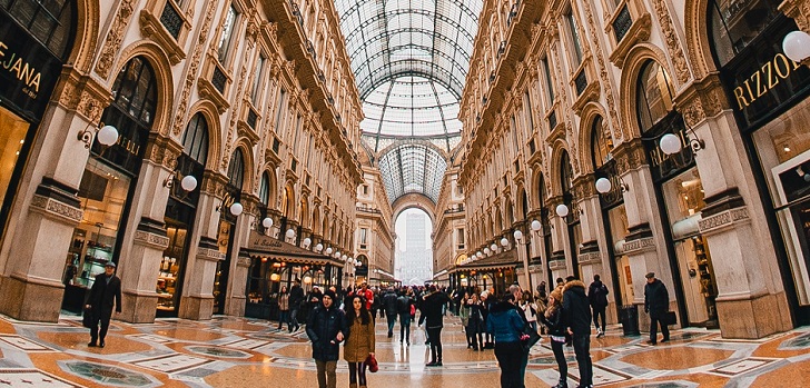 Las ventas de moda en Italia escalan un 5,9% y el calzado repunta un 8,1% en febrero