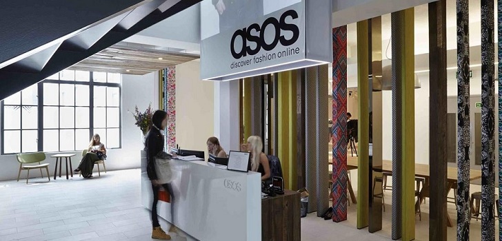 Oficinas de Asos. Asos también cierra el grifo al stock: cancela pedidos de proveedores y marcas