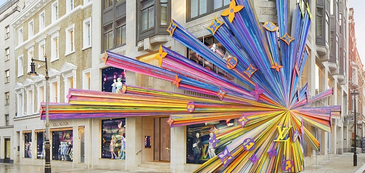 Tienda de Louis Vuitton en New Bond Street, en Londres. Louis Vuitton rearma su equipo tras la oleada de nombramientos en Tiffany