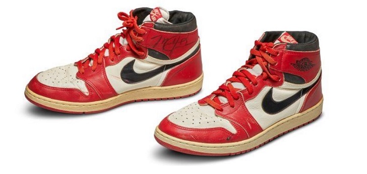 ¡Adjudicado! Las ‘sneakers’ de Michael Jordan, vendidas por 560.000 dólares