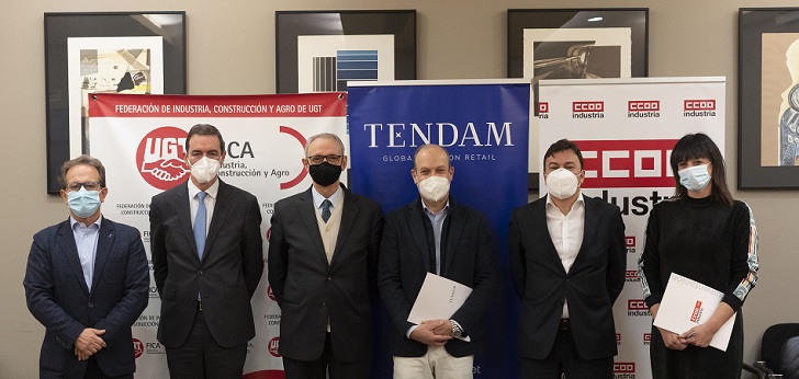 Tendam firma un acuerdo marco con UGT y CCOO 
