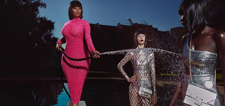 Campaña de Nicki Minaj para Fendi Fendi rapea con Nicki Minaj
