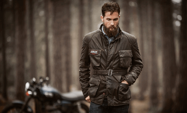 barbour cazadora
