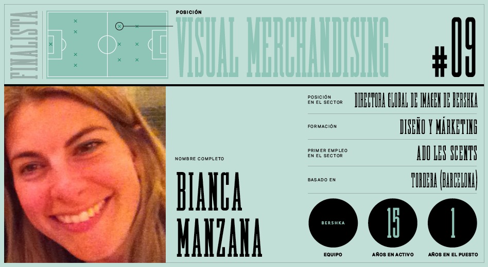 Blanca Manzana, de Inditex, es una de las mejores directoras de visual merchandising de la moda española.
