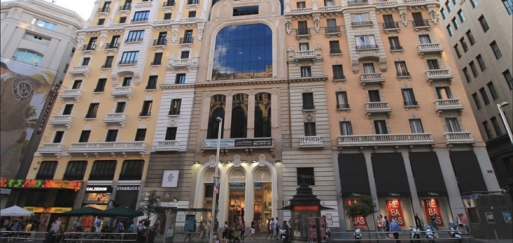 Tienda de Sfera en la Gran Vía de Madrid Sfera retoca su red comercial en la capital y abandona la Gran Vía de Madrid