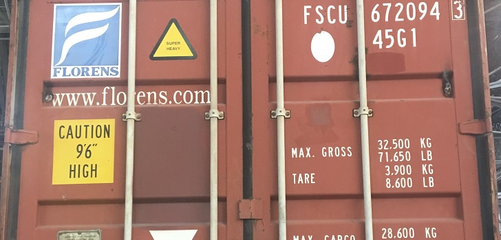 Contenedores. Las exportaciones colombianas de moda crecen un 5,6% en el primer trimestre