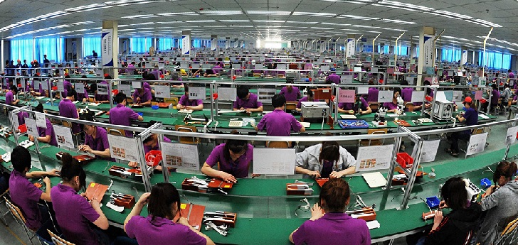 Tras seis meses en descenso, el índice gerente de compras (PMI) se situó en 50,2 puntos, nueve décimas más que el mes anterior. Las fábricas de China remontan: primera subida en seis meses ante un posible acuerdo con EEUU