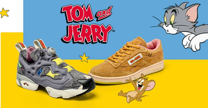 Tom y Jerry 'atrapan' a Reebook