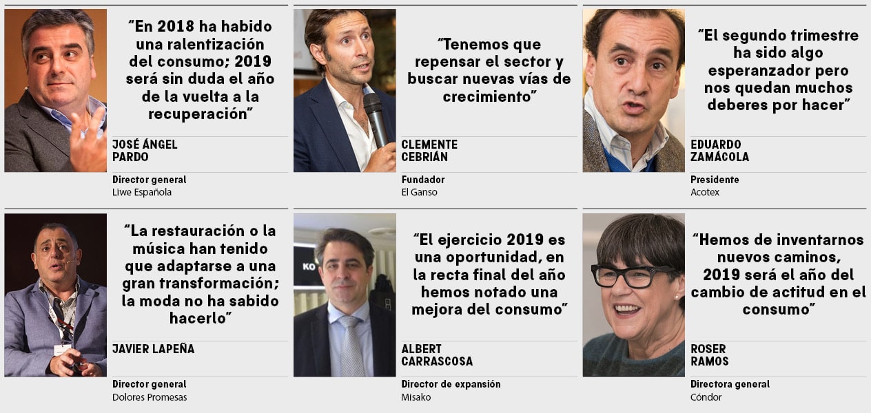 Declaraciones de los principales ejecutivos del sector sobre 2019. Clima, descuentos y cambio de hábitos de consumo, entre los factores más mencionados para explicar la caída de las ventas