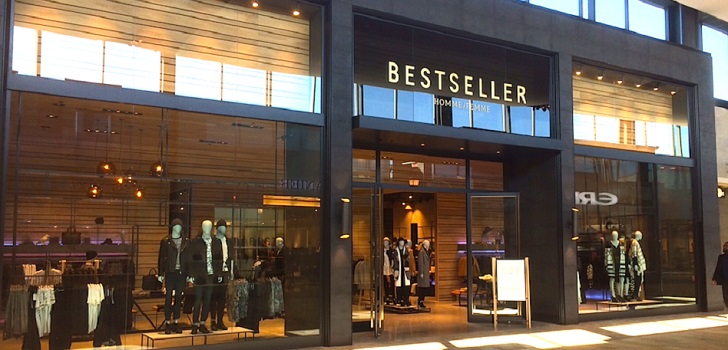 Tienda exterior de Bestseller Bestseller gana un 15% más en 2018 y crece un 3,3% aupado por la línea masculina