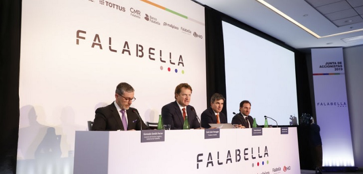 Junta anual de accionistas de Falabella. Falabella cambia su imagen corporativa en su 130 aniversario