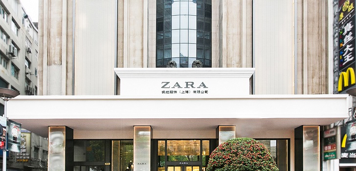Tienda de Zara en Shanghái (China). Inditex, relevo en China: nombra a una nueva responsable para su segundo mayor mercado