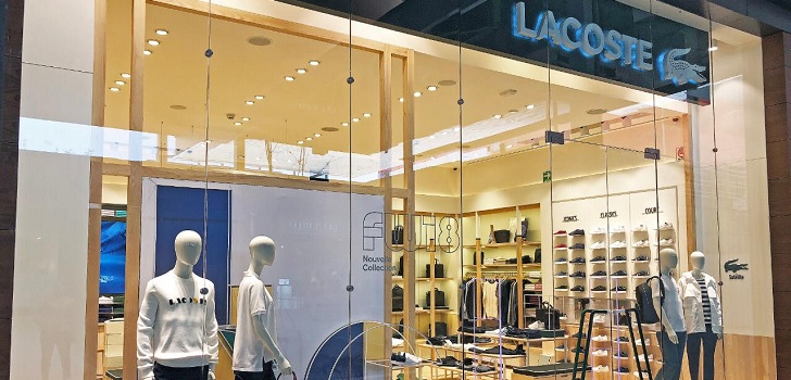 Tienda de Lacoste en Plaza Satélite, en México. Lacoste sigue reordenando su cúpula en México con una nueva directora de retail