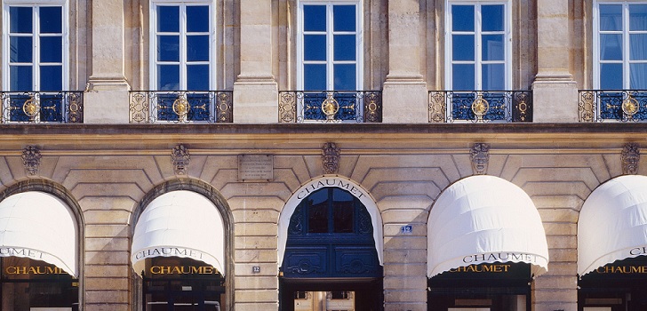 Tienda de Chaumet en la Place Vendôme de París. LVMH sigue tomando posiciones en España: Chaumet abre filial en el país