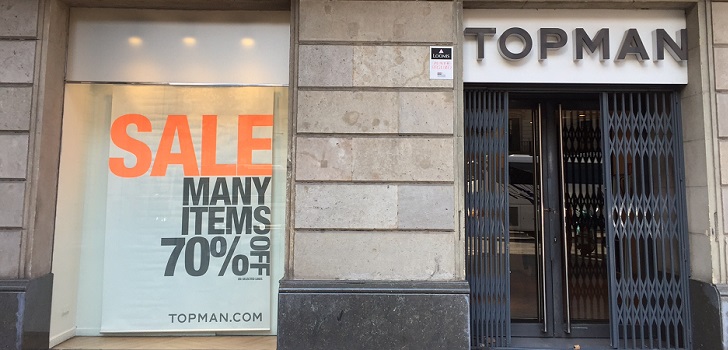 Topshop se repliega definitivamente en España: cierra todas sus tiendas en el país