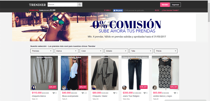 Trendier: la &lsquo;app&rsquo; espa&ntilde;ola llega a Colombia de la mano de un inversor de Linio