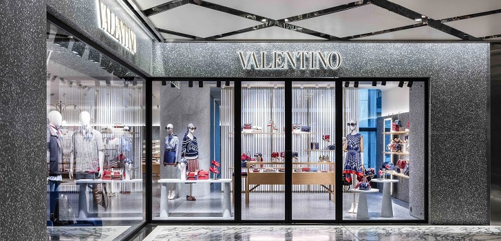 Tienda de Valentino. Valentino frena en 2018: crece sólo un 3% hasta 1.200 millones de euros