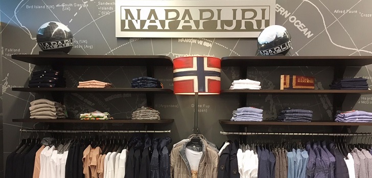 Tienda de Napapijri VF potencia Napapijri: encara las veinte tiendas en España con una apertura en Bilbao