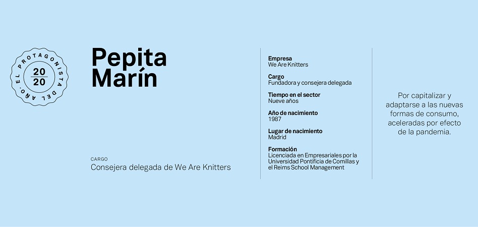 Pepita Marín. Pepita Marín, la española que dio una nueva vida al tricotaje