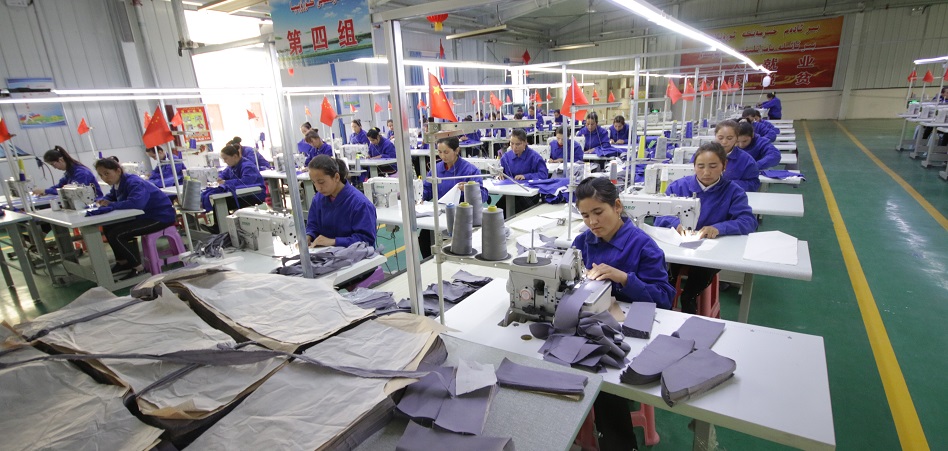 Fábrica textil en China