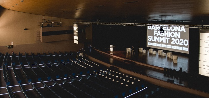 Escenario de Barcelona Fashion Summit 2020. Barcelona Fashion Summit convoca su décima edición y vuelve al formato presencial