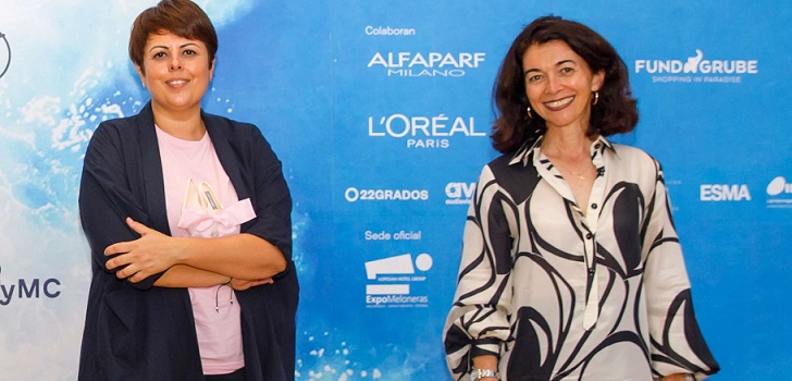 Nuria de Miguel y Minerva Alonso Nuria de Miguel (Ifema): “La energía que se genera con la presencialidad de los desfiles es insustituible”