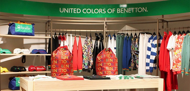 Interior de una tienda de Benetton Benetton también deshace posiciones en Myanmar y suspende los pedidos al país