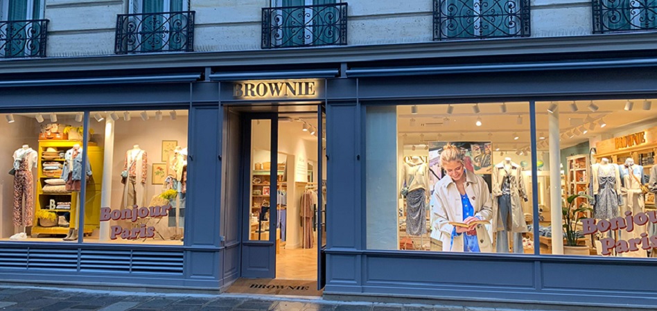 Brownie refuerza su presencia en Francia con un ‘flagship store’ en París