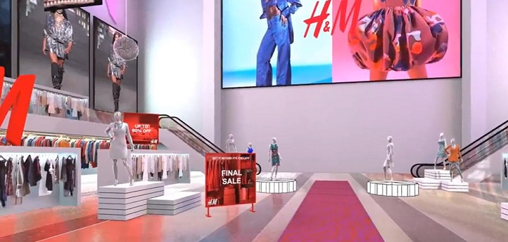 H&M se suma al metaverso: abre una tienda virtual