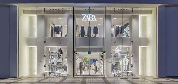 Tienda de Zara en Wangfujing (Shanghái). Inditex dice adiós al club de los mil: sólo Zara supera el millar de tiendas