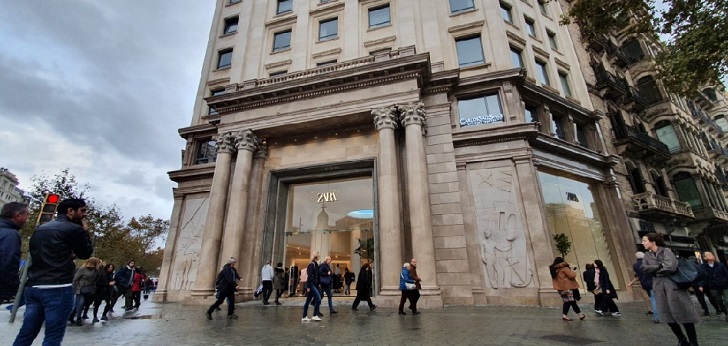 Inditex y Tednam cierran todas sus tiendas en España