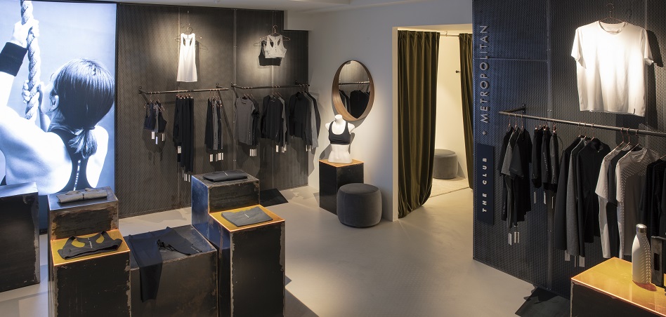 Tienda de The Club en Metropolitan Iradier. The Club abrirá tiendas o corners en los distintos gimnasios de la compañía