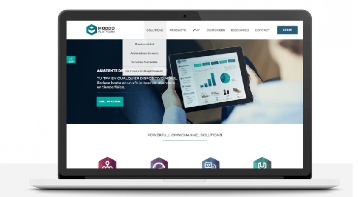 Página web de Moddo Moddo amplía capital en un millón de euros para impulsar su crecimiento