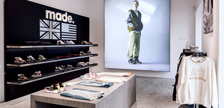 New Balance crece España con una nueva tienda en Madrid Modaes