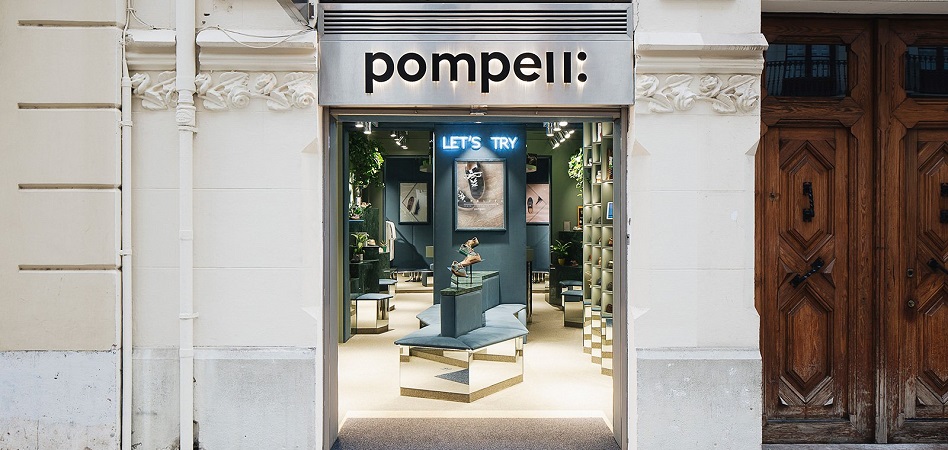 Pompeii, paso atrás en retail: echa el cierre a su tienda en Bilbao