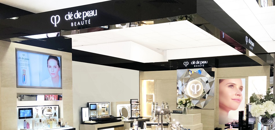 Corner de Clé de Peau Beauté en El Corte Inglés de Serrano, en Madrid. Clé de Peau Beauté entró este año en el mercado español.