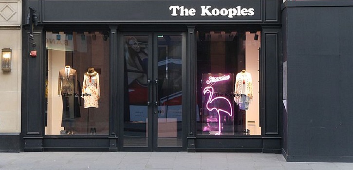 the kooples fachada tienda The Kooples reordena su cúpula y colca el frente a la ex directora general de Etam