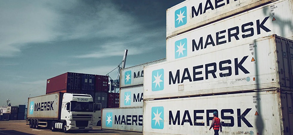 maersk contenedores camion 980