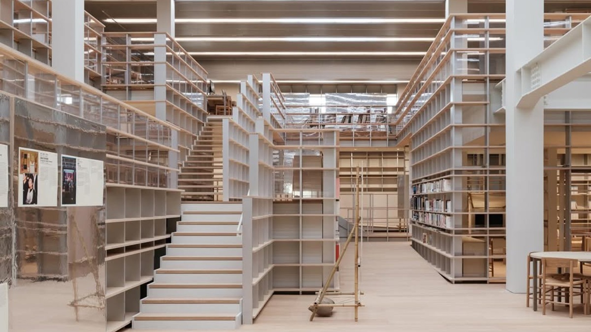 Chanel abre las puertas de su universo con una biblioteca de arte contemporáneo en China