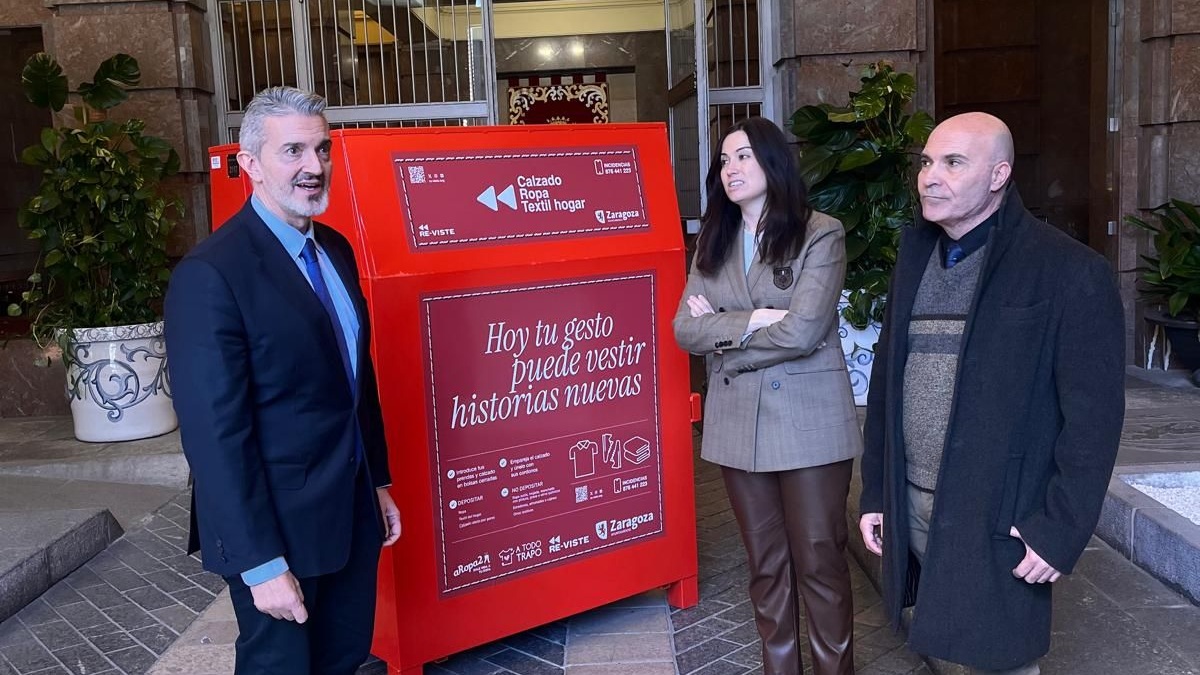 Re-viste, a por el ciudadano &lsquo;tipo&rsquo;: lleva su piloto de reciclaje textil en Zaragoza