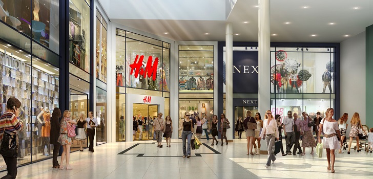 Los centros comerciales espa&ntilde;oles elevan sus ventas un 2,6% en el primer semestre de 2017