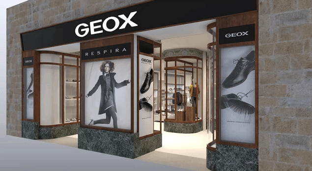 Encommium Península administración Geox roza las cien tiendas en España y pone en marcha su buque insignia en  Barcelona | Modaes