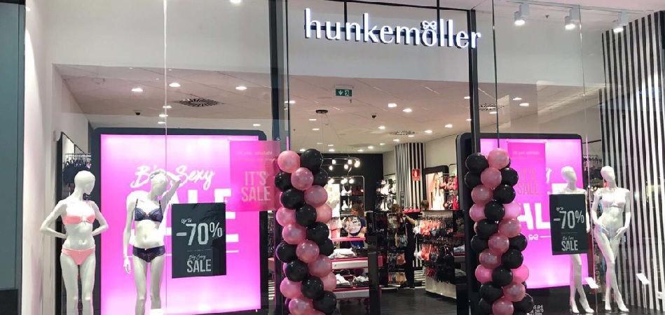 Hunkemöller encara las 50 tiendas en España