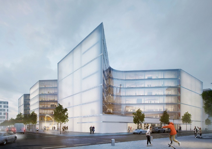 Exterior de la sede de Zalando Zalando busca ‘partnerships’ para luchar contra Amazon