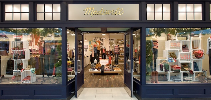 Madewell store. J. Crew’s denim brand Madewell files for IPO, aims to raise 100 million